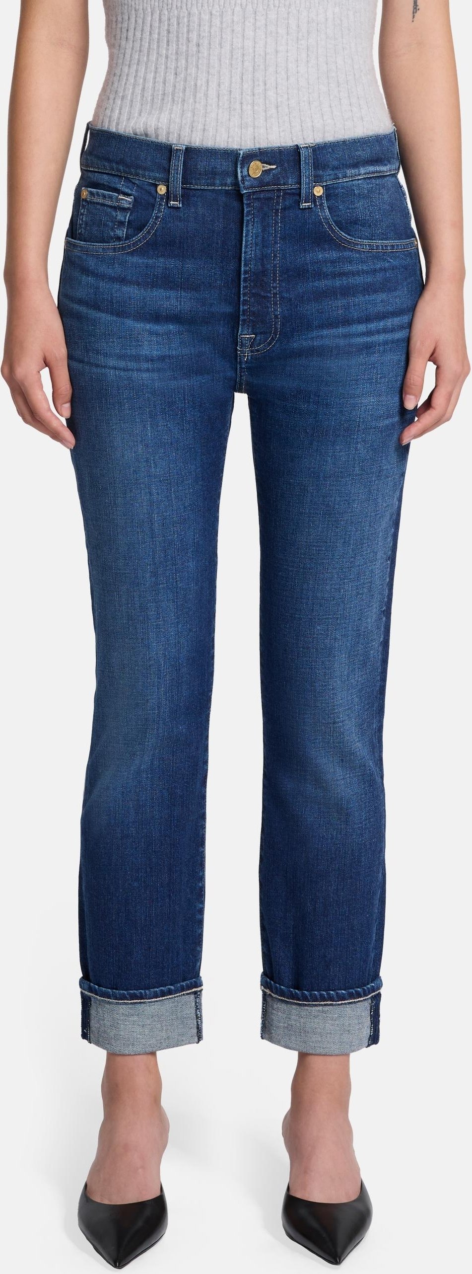 Thumbnail - Damen Jeans Relaxed Skinny Slim Fit