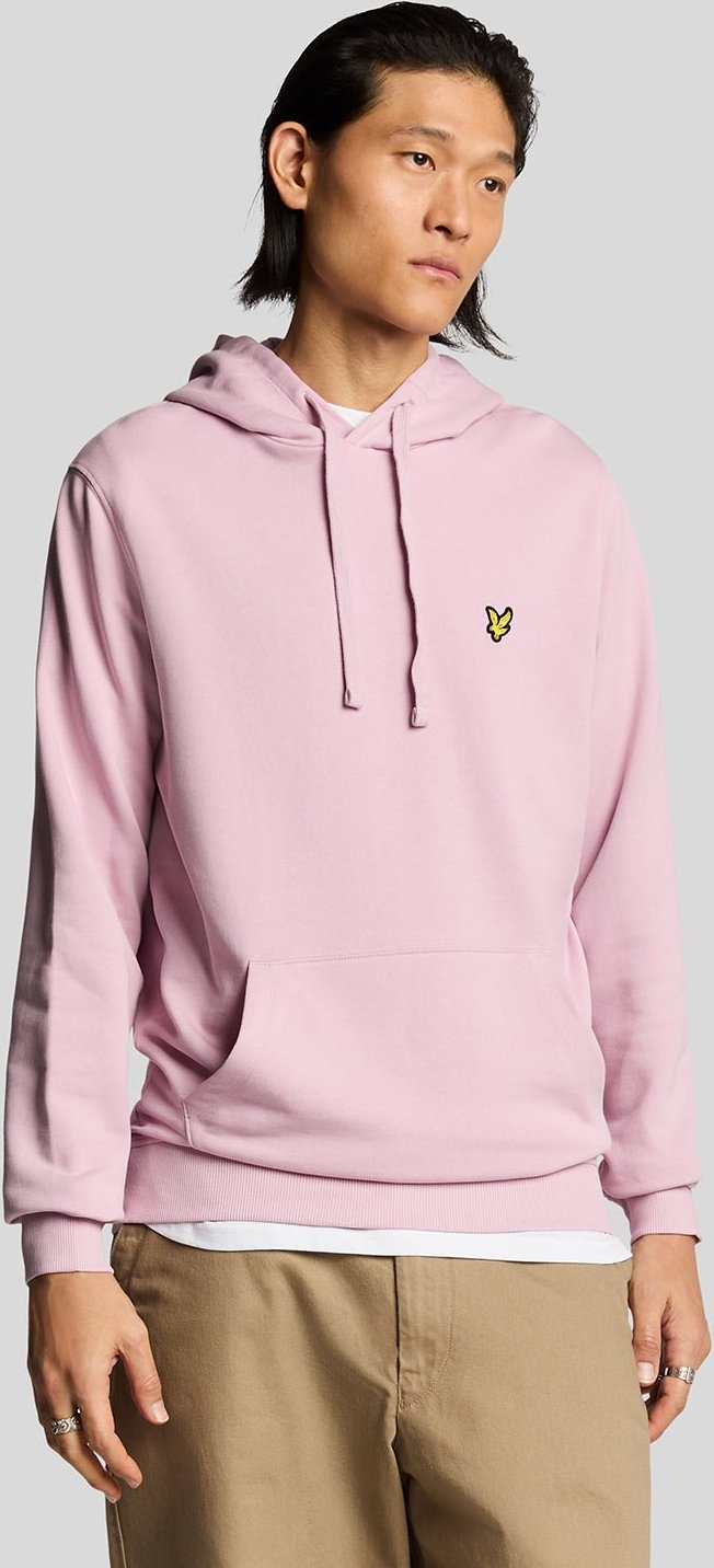 Lyle & Scott Loopback Baumwoll-Hoodie - Pink