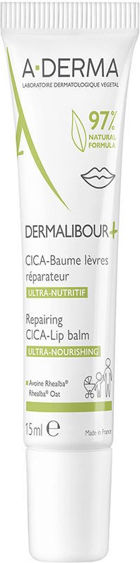 Thumbnail - Dermalibour+ Cica Reparierender Lippenbalsam 15 ml