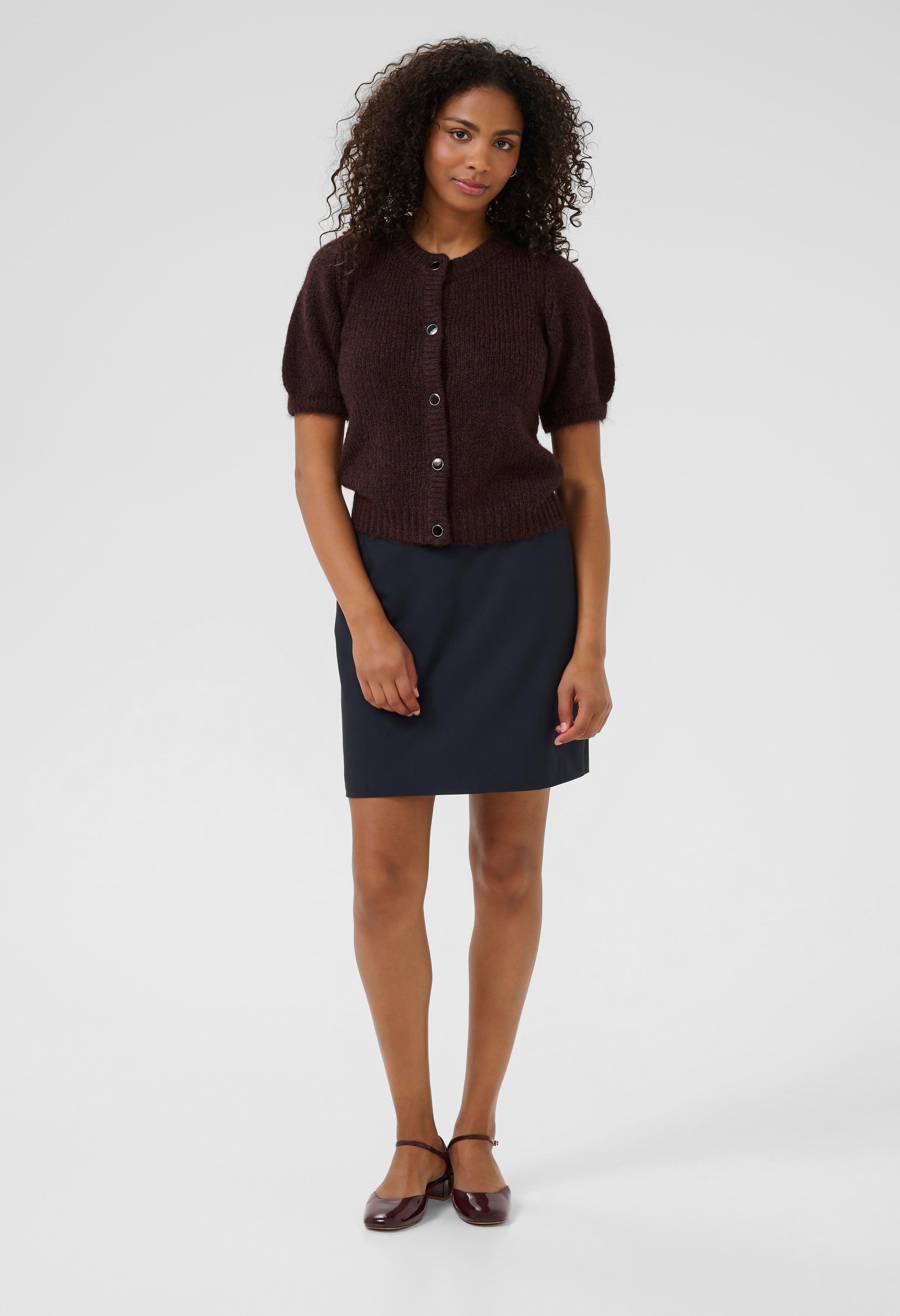 Strickjacke KAemilie Slim fit brown