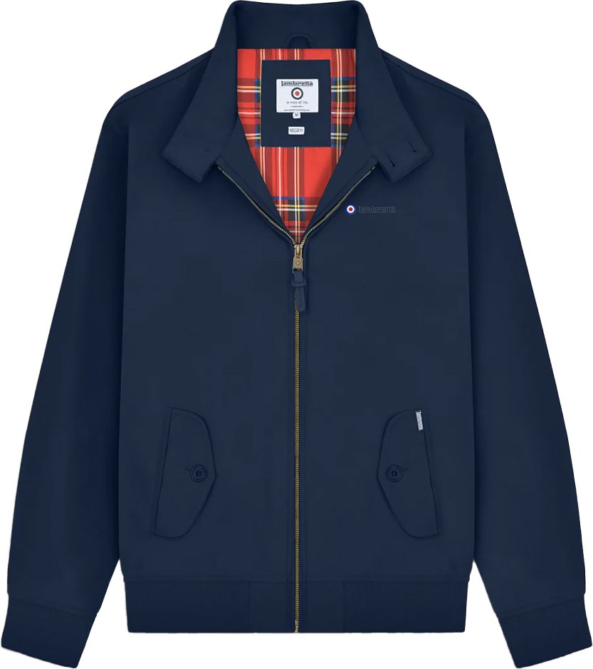 Lambretta - Harringtonjacke für Herren (Marineblau)