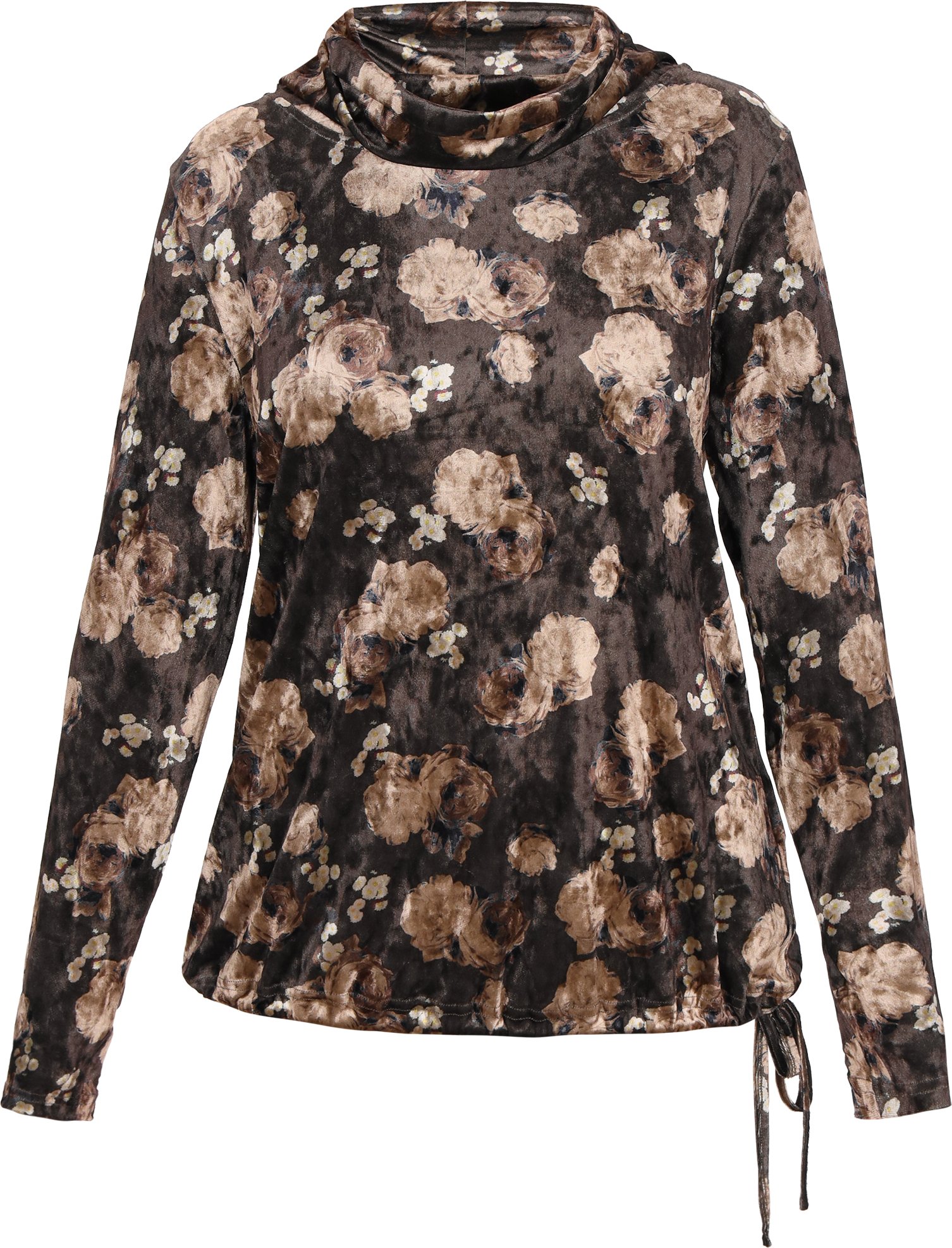 usha Bluse Frauen braun mehrfarbig