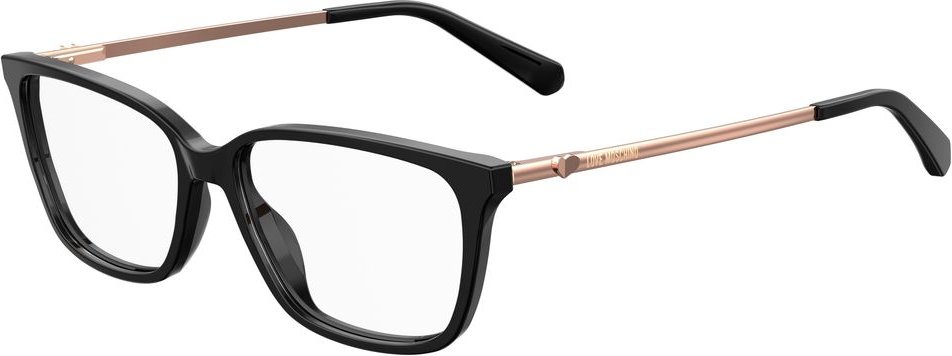 Mol5508 Brille Schwarze Rechteckige Rahmen