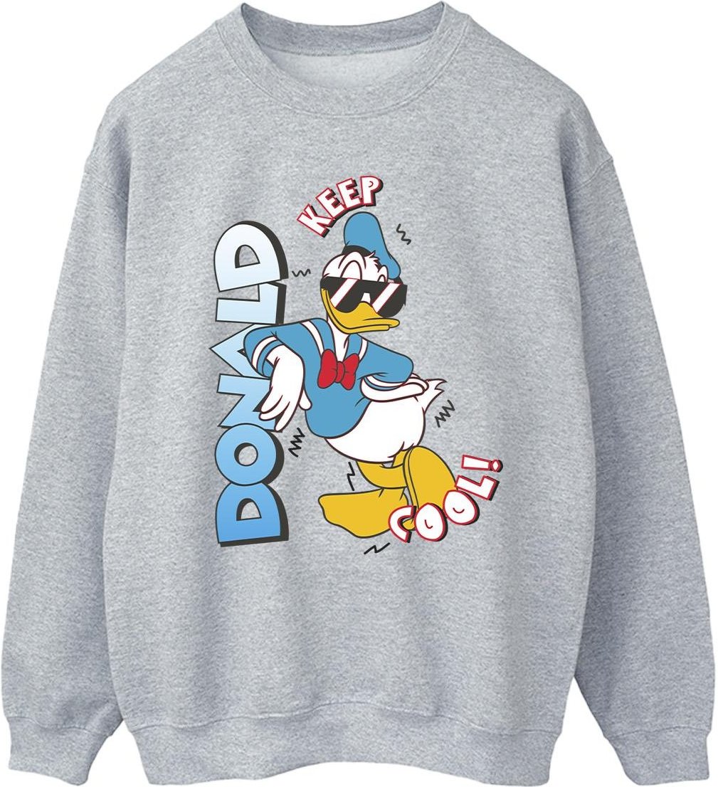 Disney - "Donald Duck Cool" Sweatshirt für Herren (Grau)
