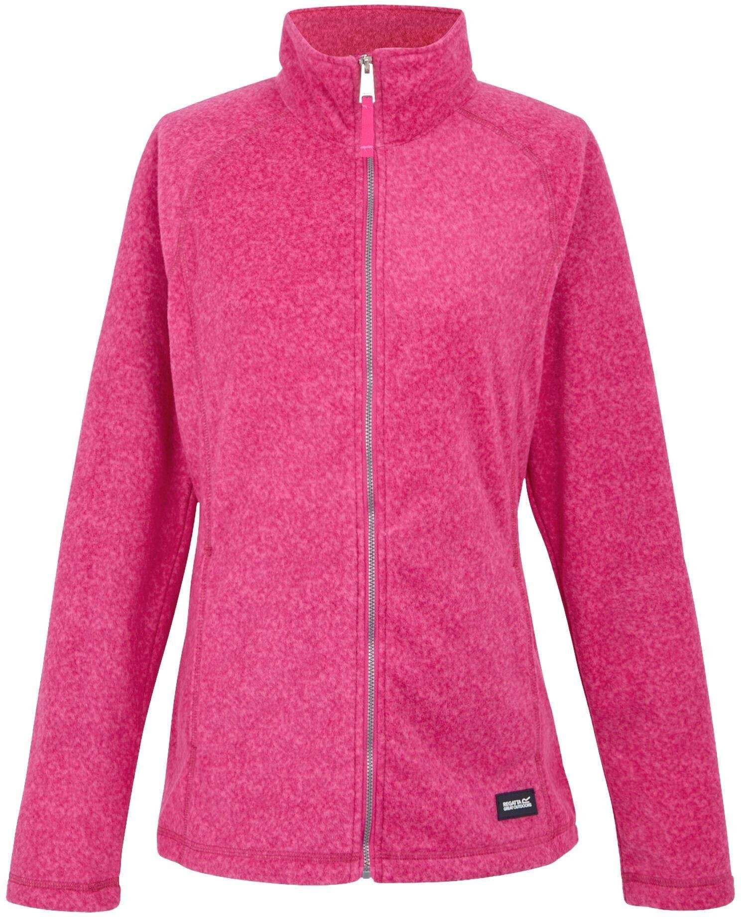 Dare 2B - "Mayse" Fleecejacke Durchgehender Reißverschluss für Damen (Pink Fusion meliert)
