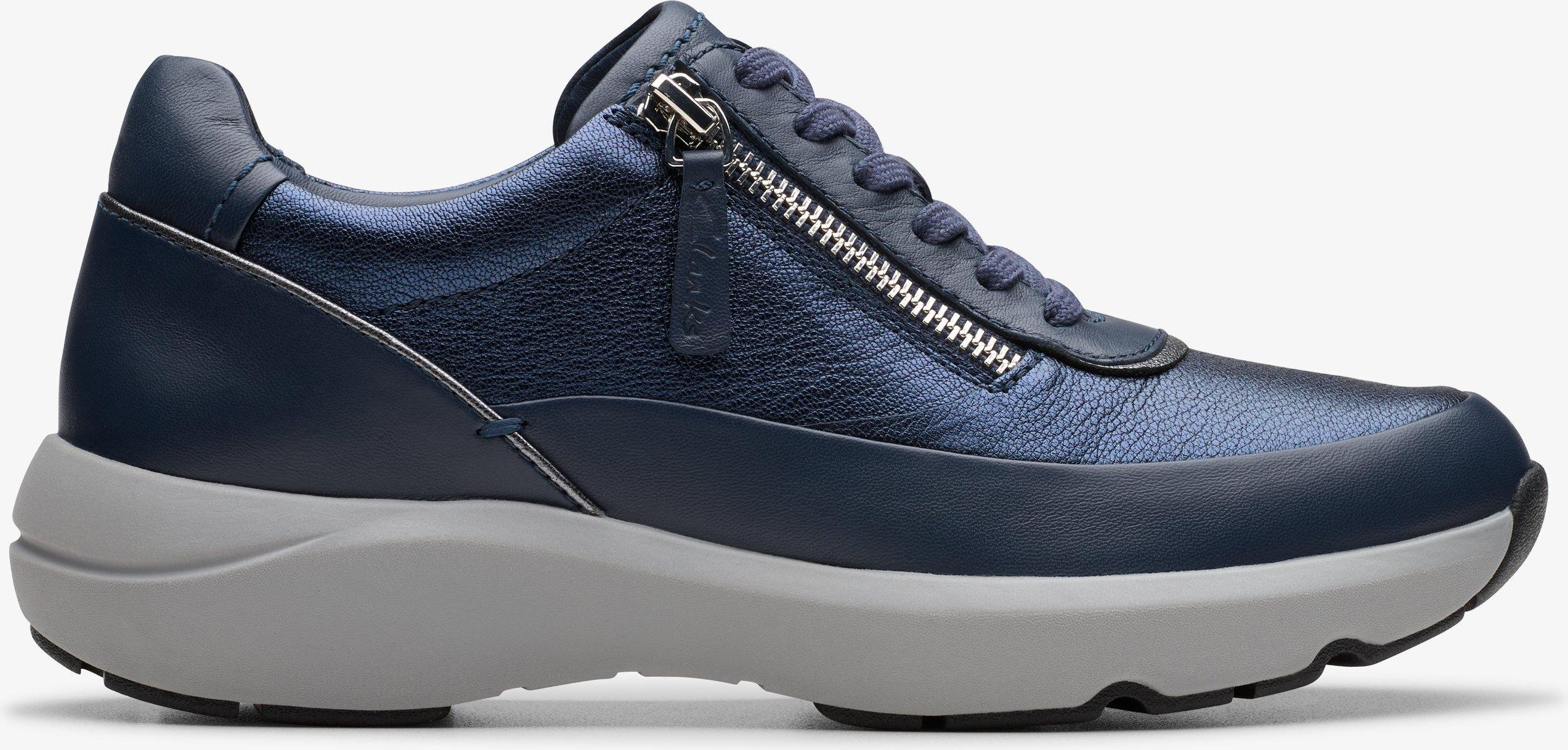 Tivoli Zip Marineblaue Kombi-Sneaker