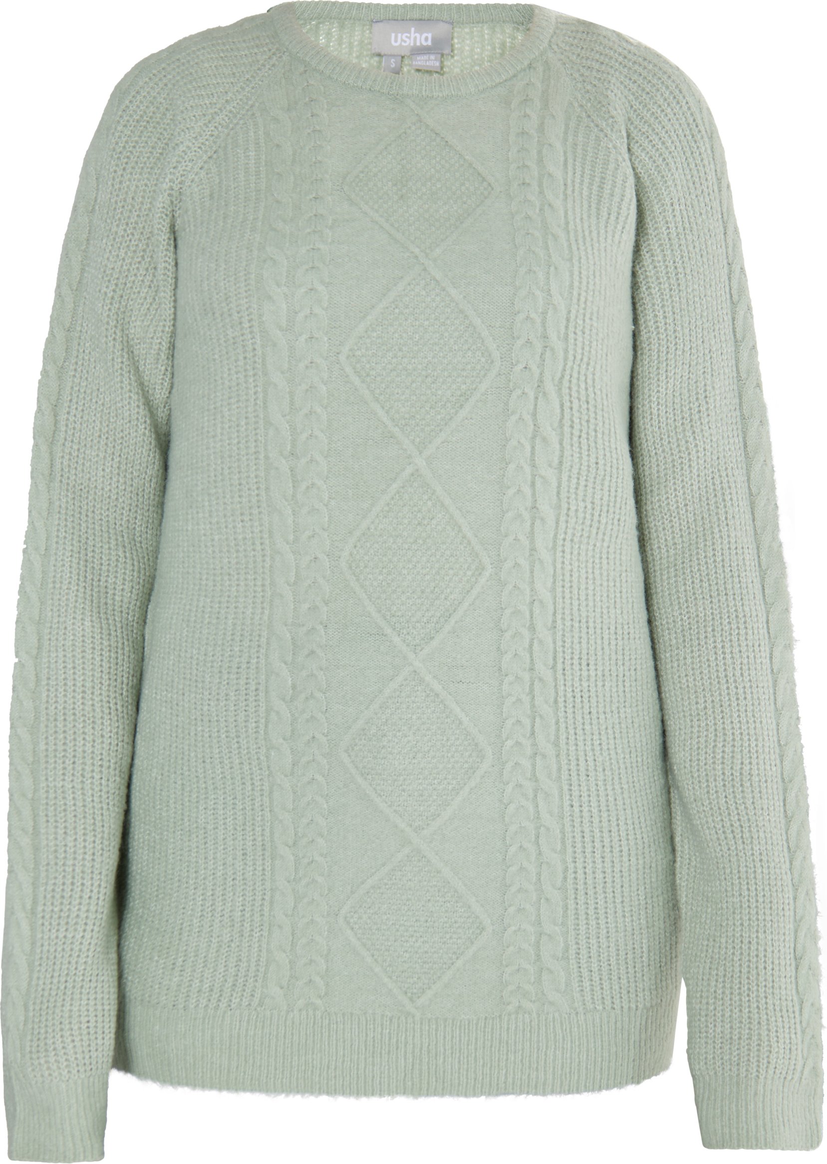 Thumbnail - usha Strickpullover Damen Mintgrün