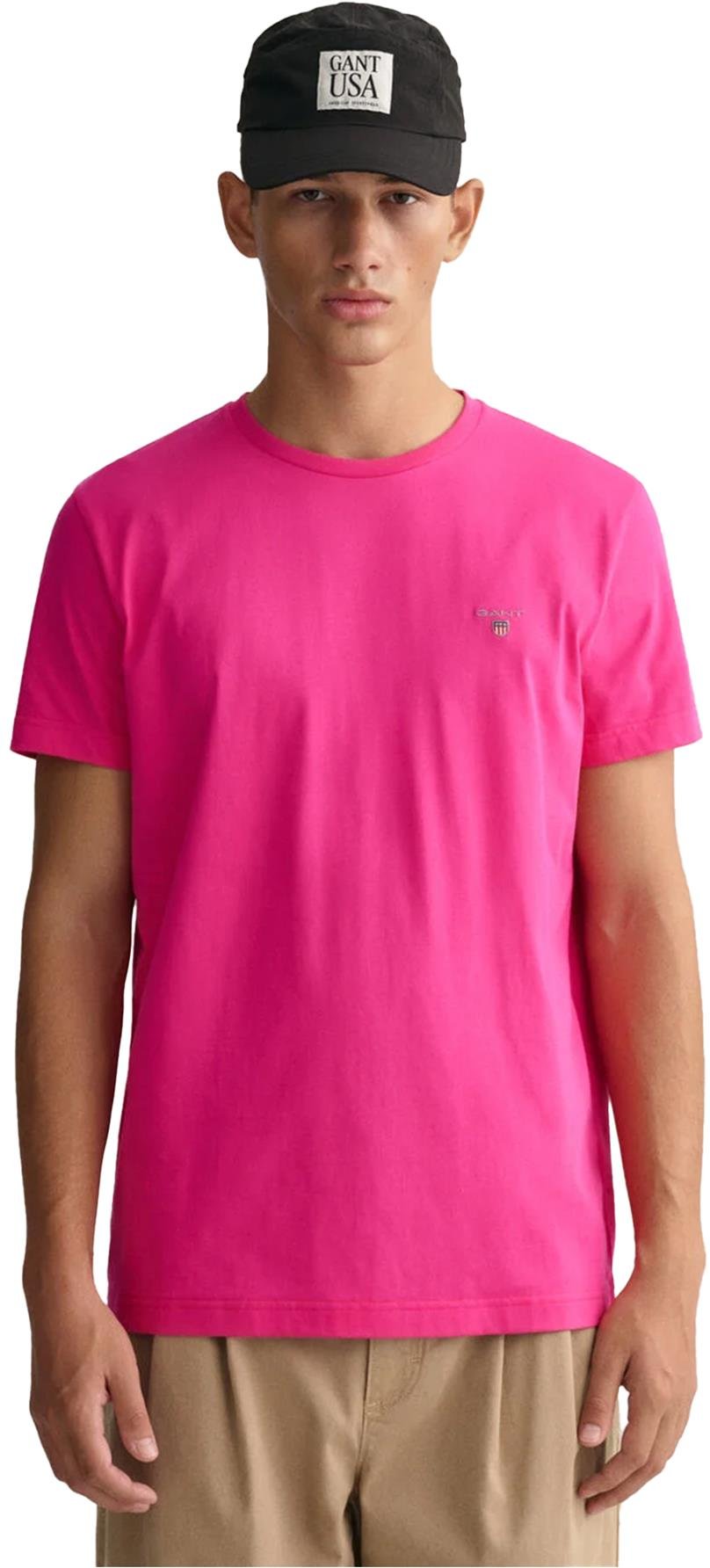 Gant Herren T-Shirts - Rosa