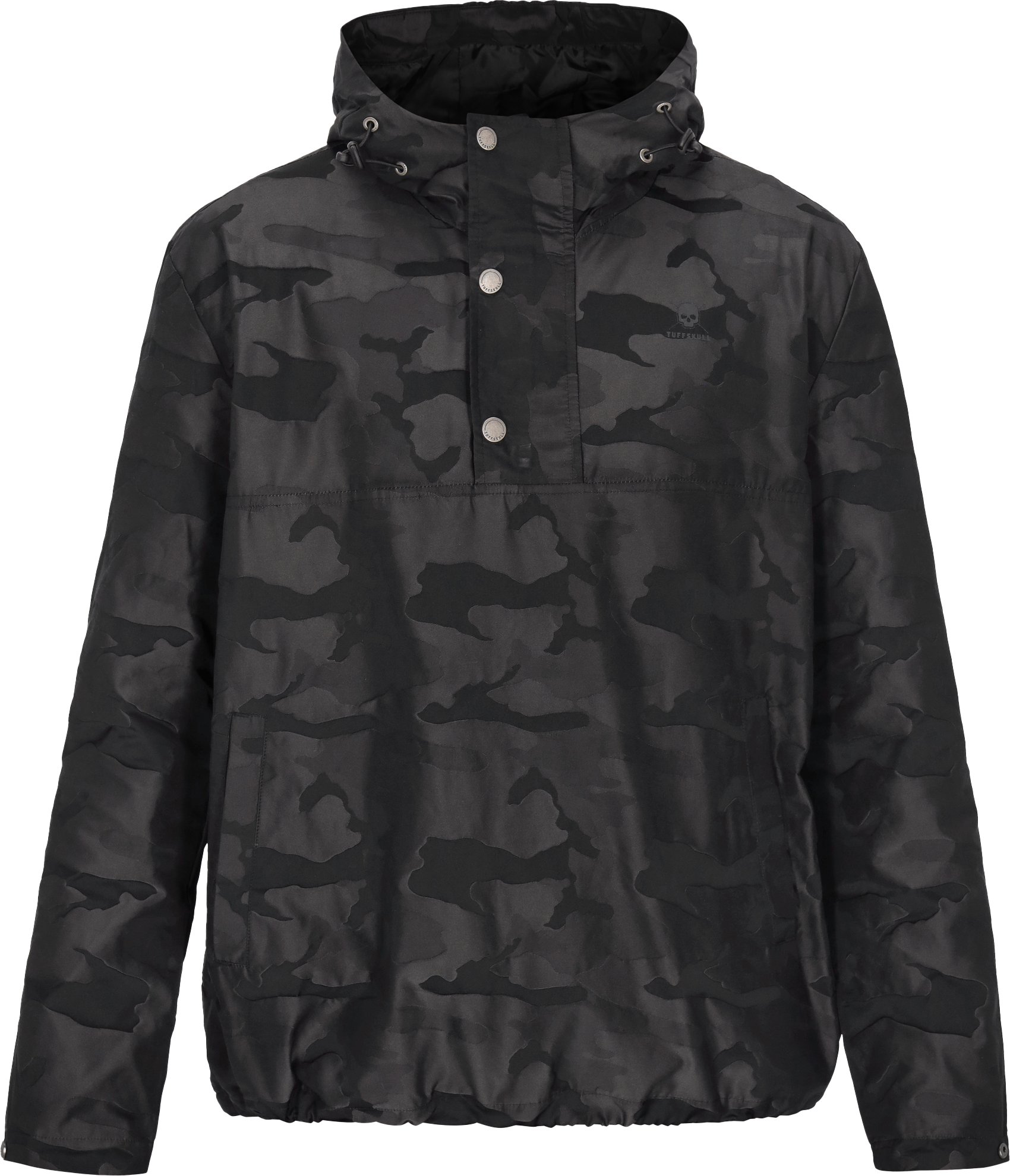 Thumbnail - TUFFSKULL Schlupfjacke Herren Grau Camouflage