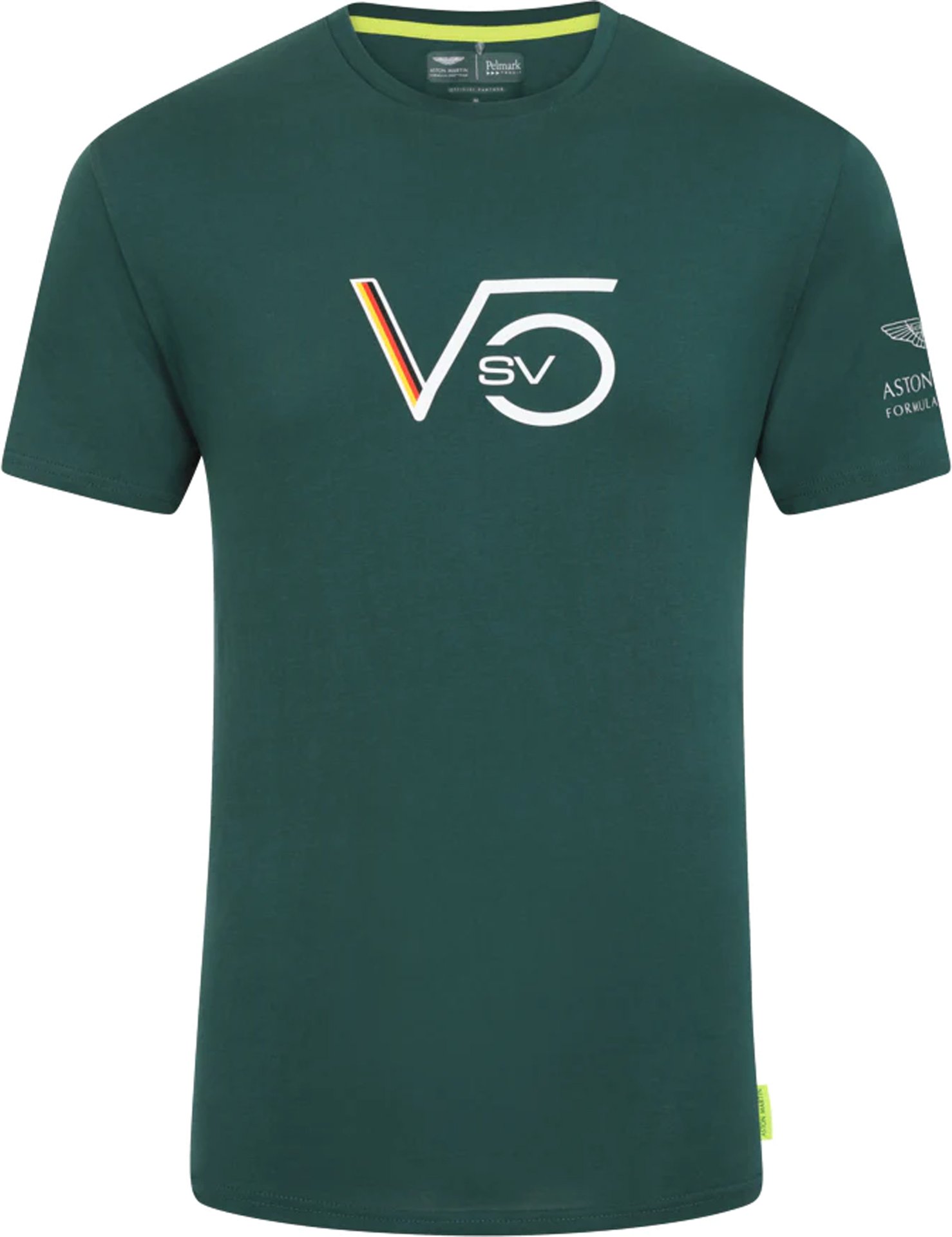 Aston Martin F1 Offizielles Team Herren Green T-Shirt