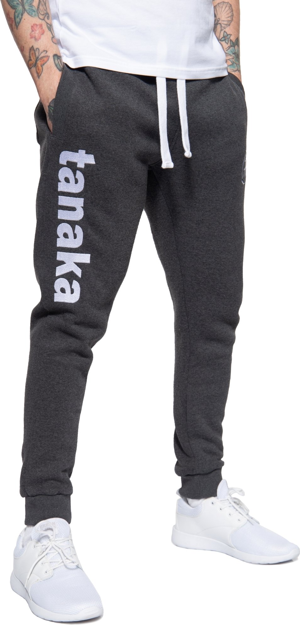 Akito Tanaka Herren Jogginghose Vertical anthrazit