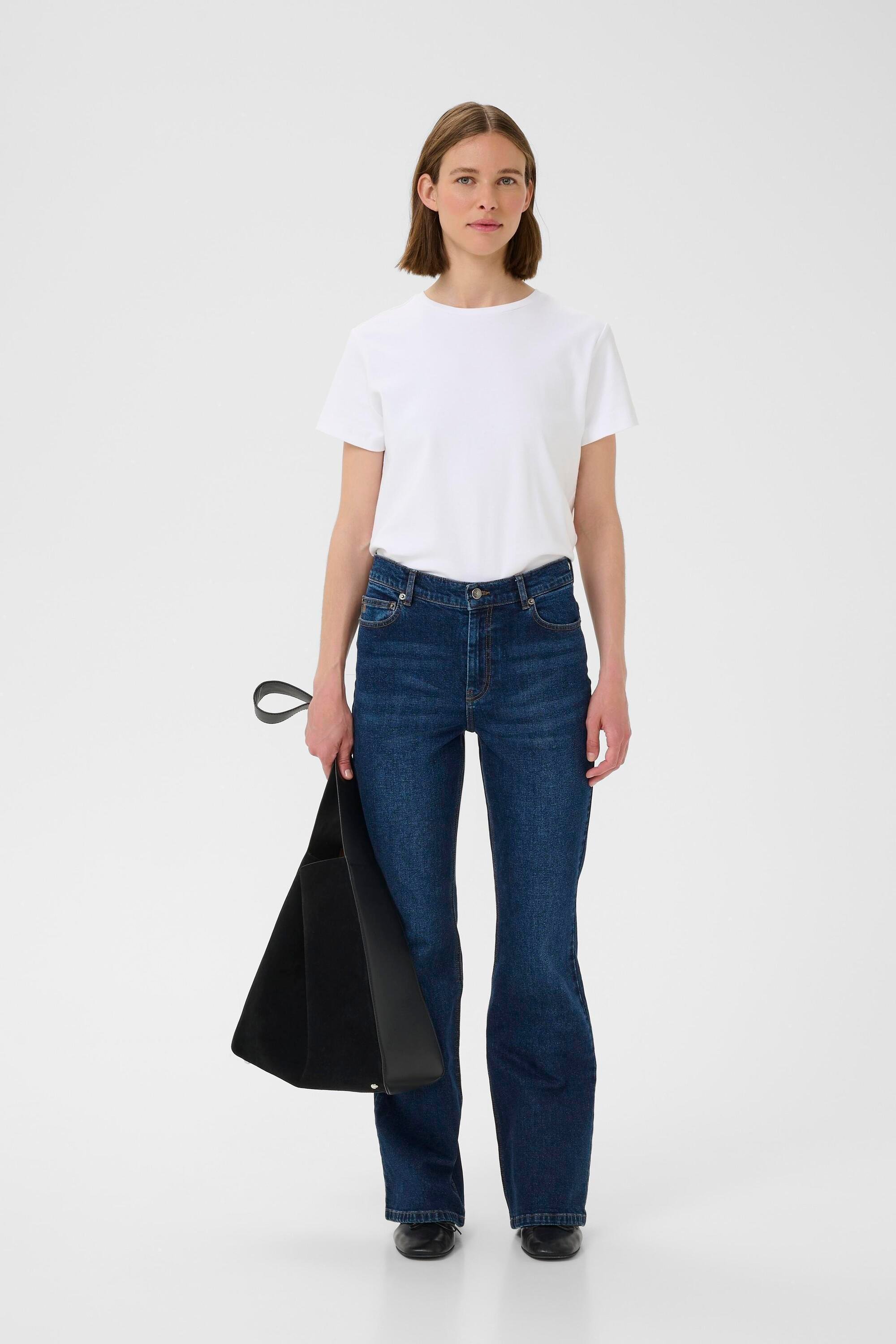 Thumbnail - Jeans NanaIW Gerade Passform dark blue