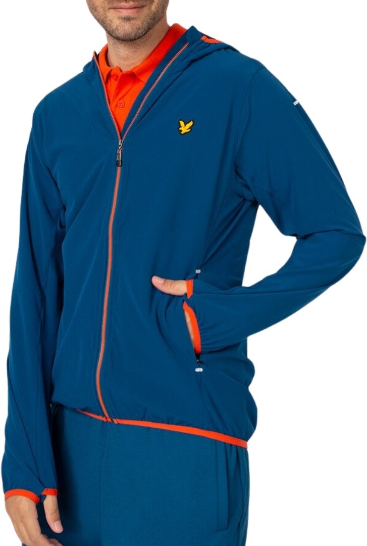 Thumbnail - Lyle & Scott Blaue Federgewichtsjacke