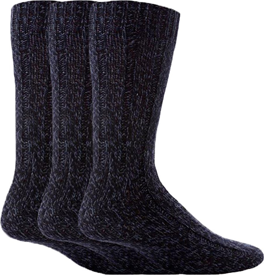 Workforce - 3 Paires Homme Laine Hiver Bottes Travail Chaussettes - WFH0025NVY