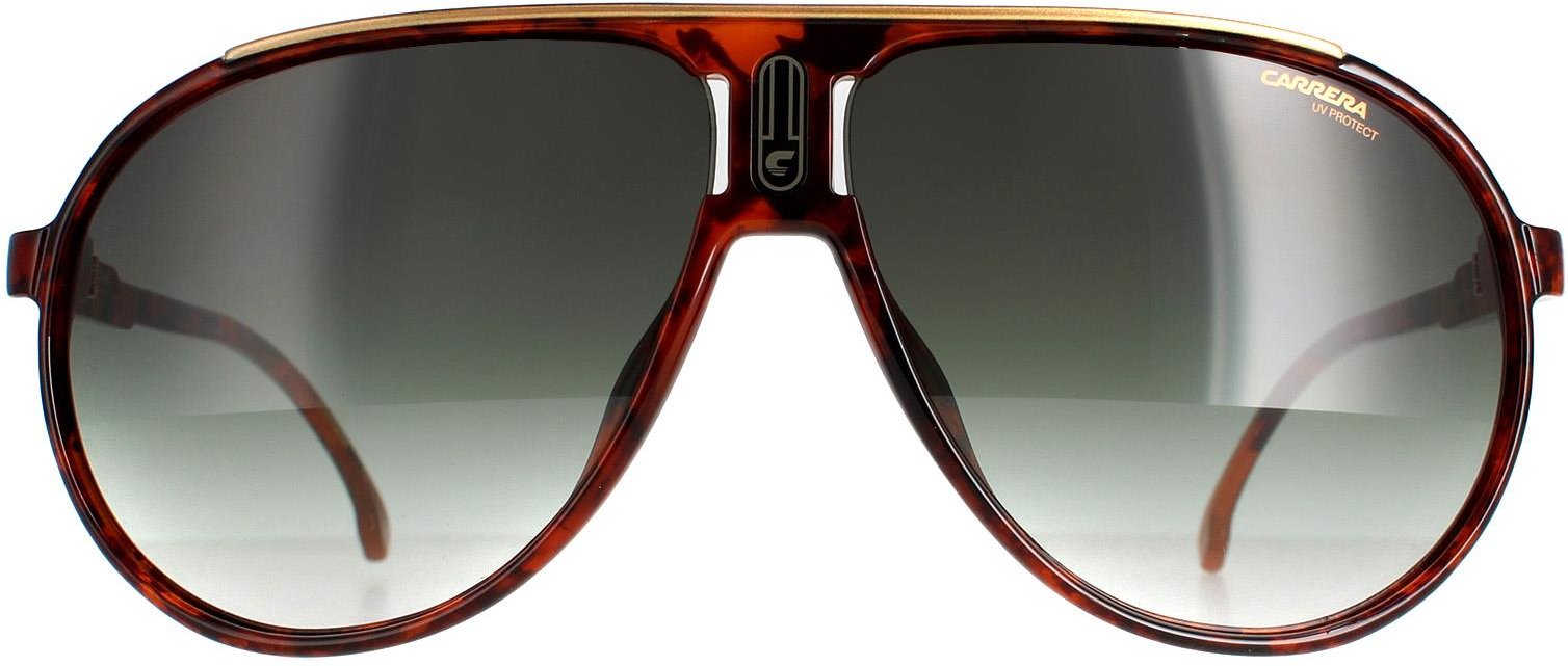 Thumbnail - Carrera Aviator Herren Rot Havanna Grün Gradient CHAMPION65/N