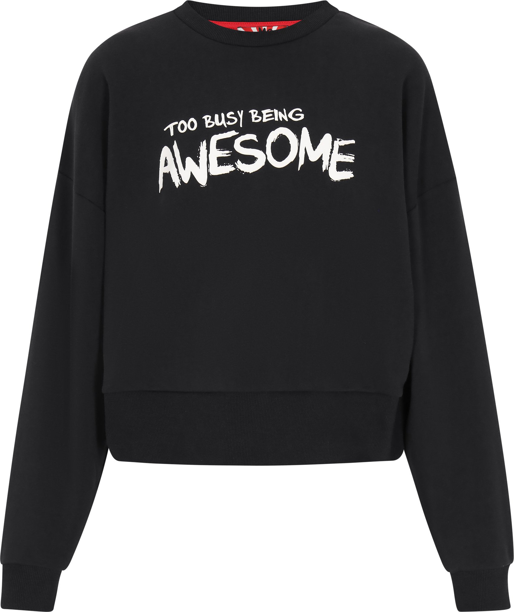 Mymo Sweatshirt Frauen Schwarz