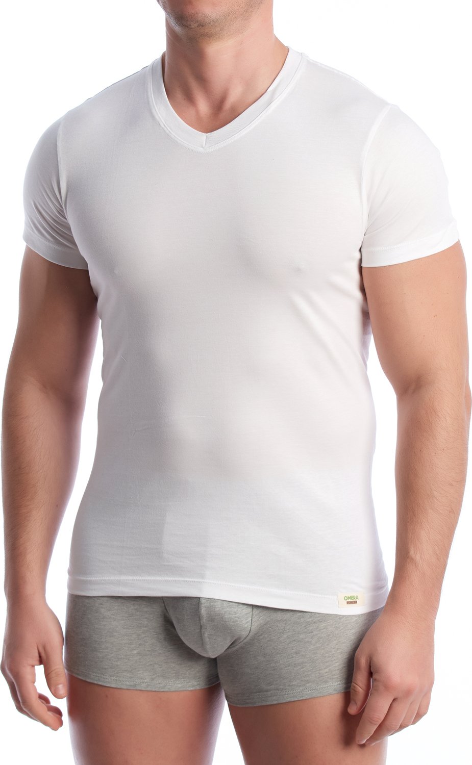 Herren Bio-Baumwolle Kurzarm-Unterhemd 2009