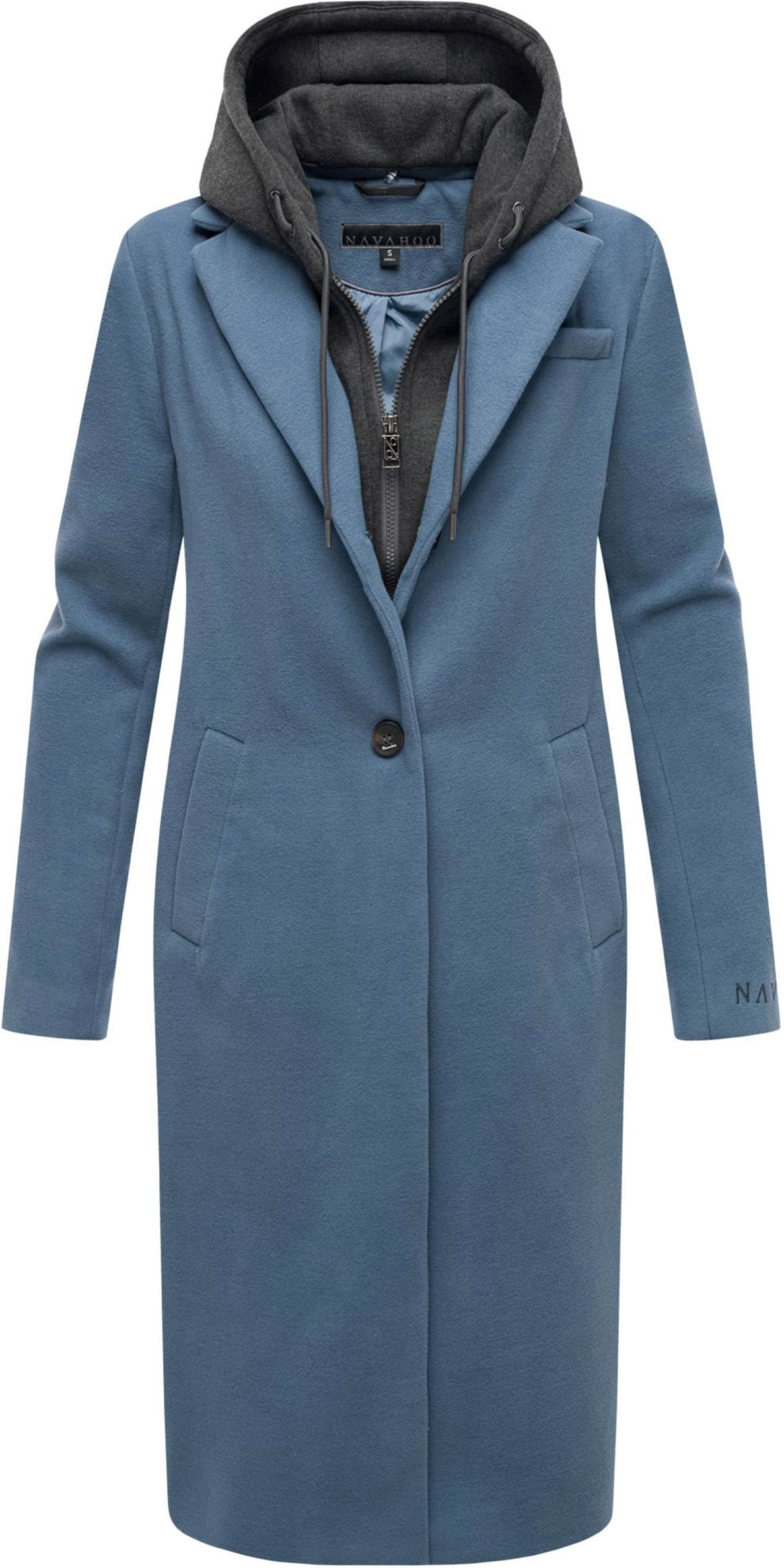 Navahoo Kekstraum Damen Übergangsmantel mit abnehmbarem Innenteil