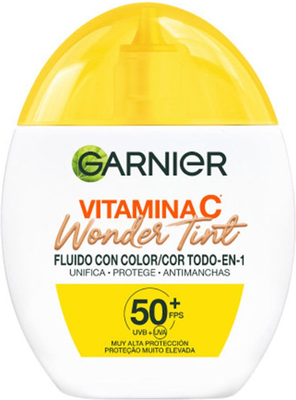 Vitamina C Wonder Tint Fluido Con Color Spf50+ #medio 40 ml