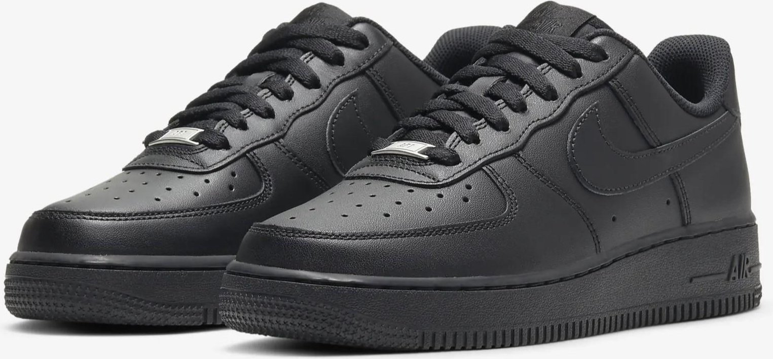 Nike Air Force 1 '07 Frauenturnschuhe in Schwarz