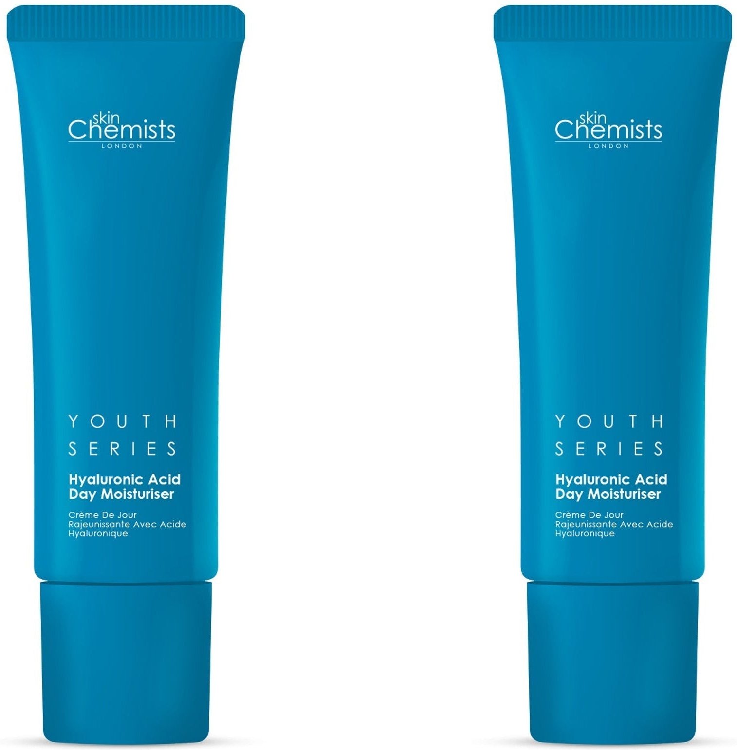 Thumbnail - skinChemists Jugendserie 1% Hyaluronsäure Tagescreme 50ml x 2 Duo-Pack