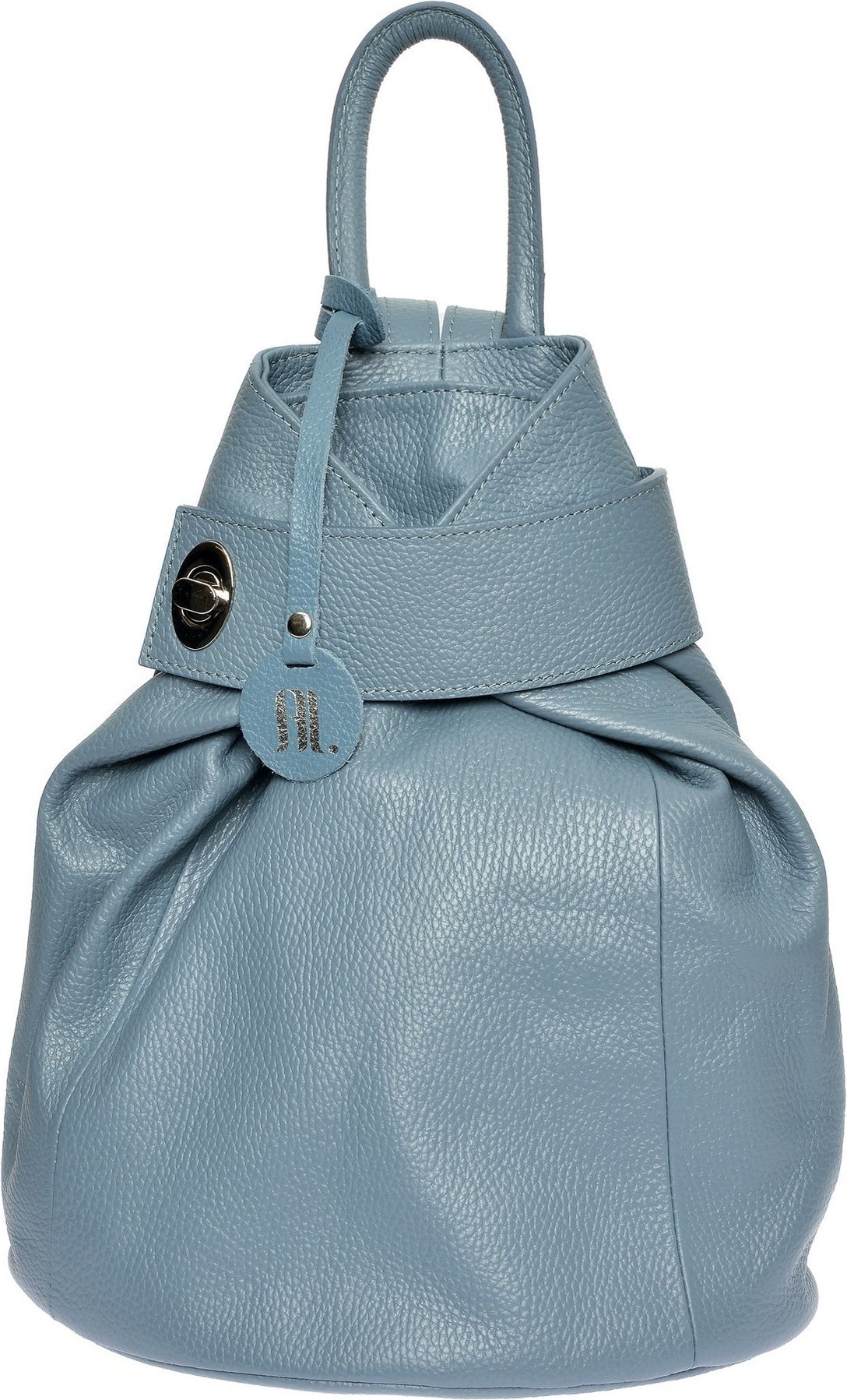 Anna Luchini Türkise Lederhandtasche