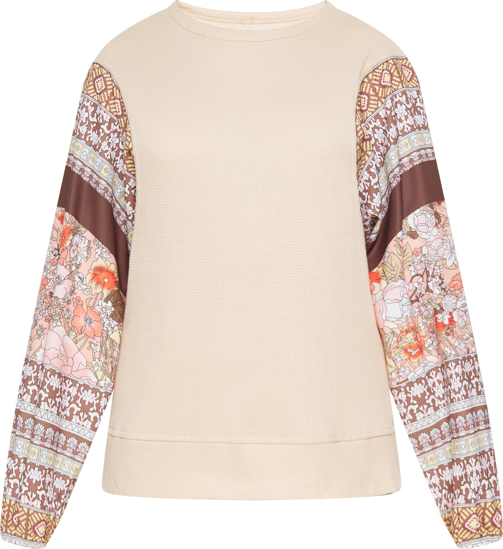 FELIPA Bluse Frauen beige braun