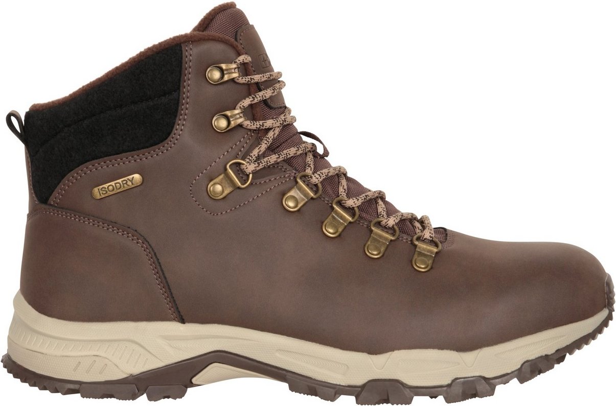 Mountain Warehouse Conway wasserdichte Lederstiefel für Herren (Braun)