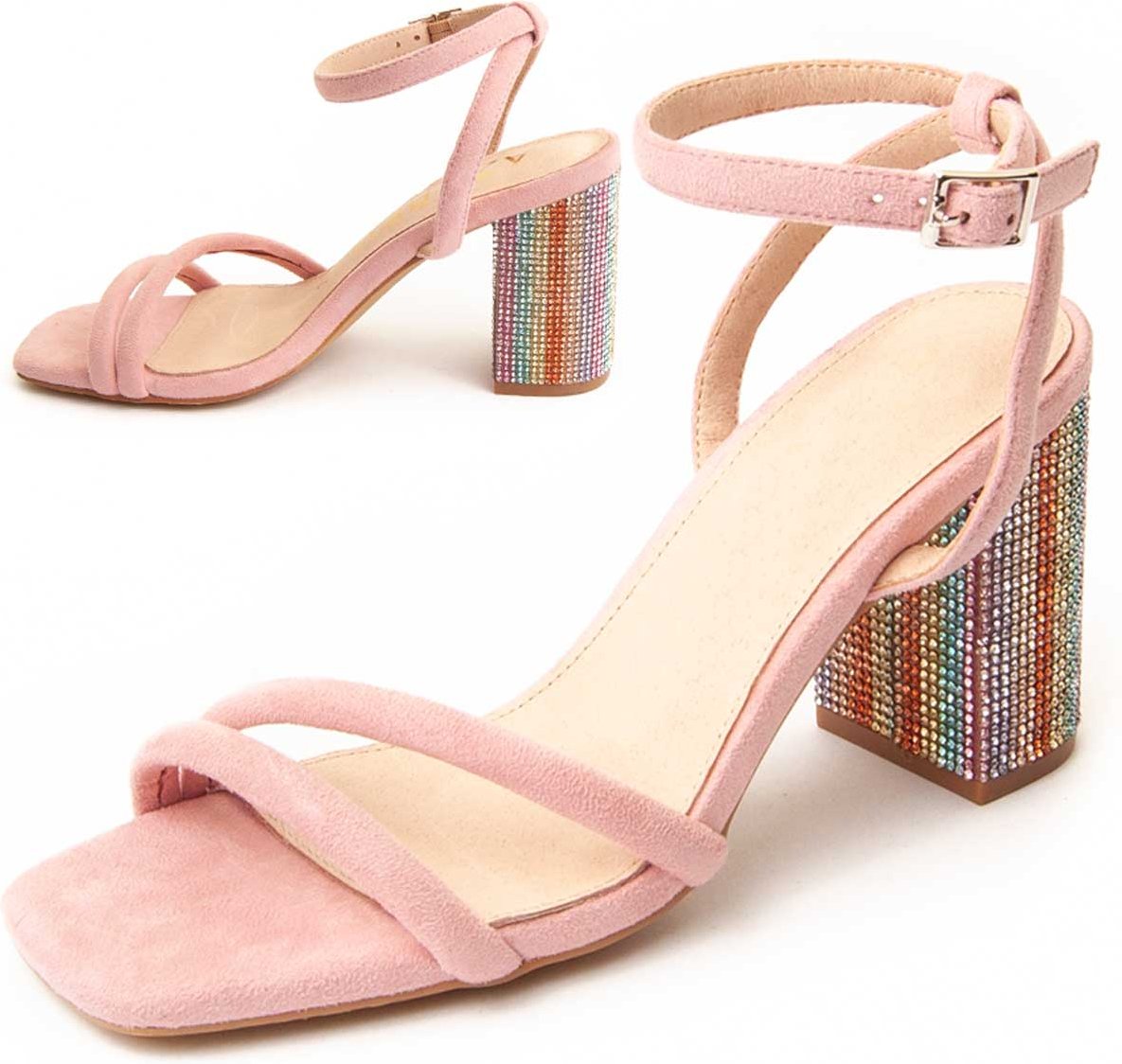 Montevita Absatzsandale Sanndarey7 in Pink