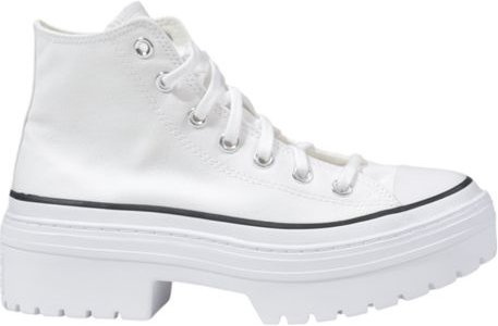 Converse Weiße Stoff Chunky Sneakers