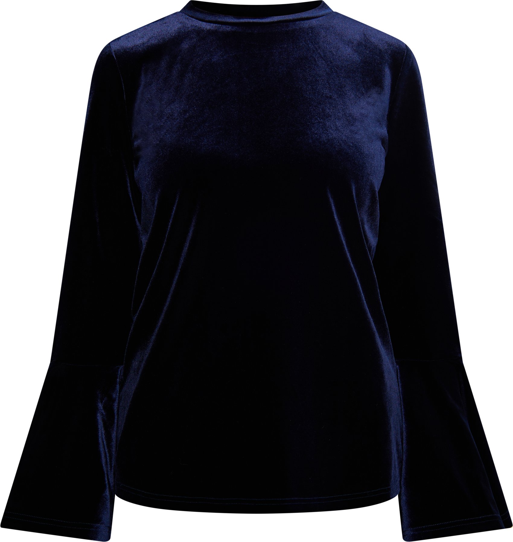 usha Samtshirt Damen Marine