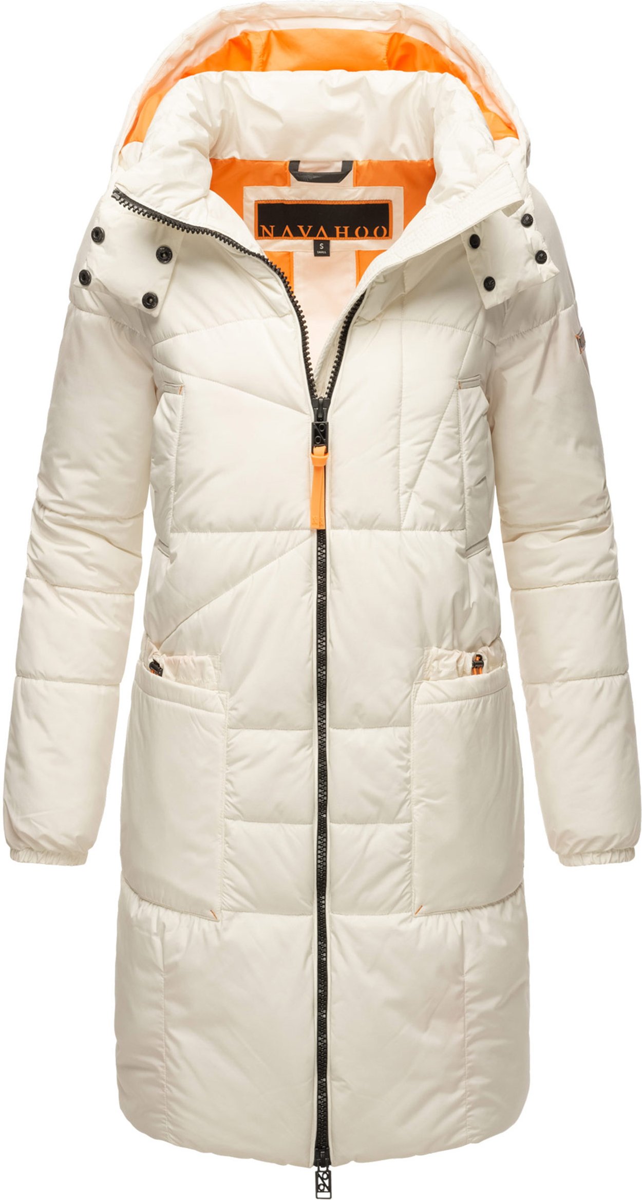 Navahoo Damen Winter Steppmantel Bliblablubb – warm & funktional