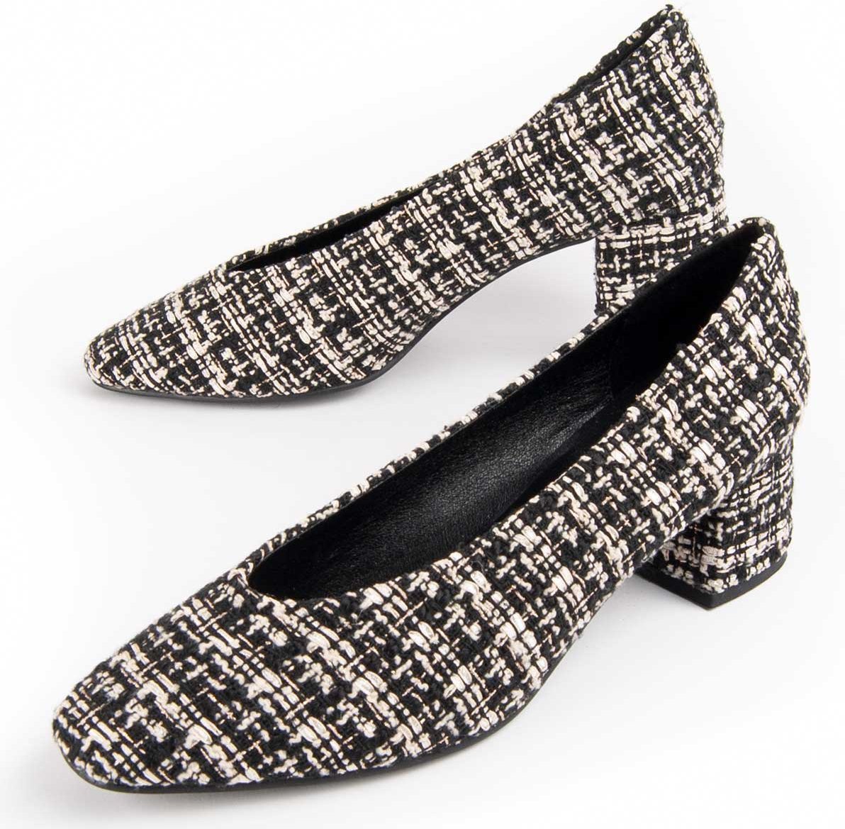 Montevita Nussia Absatzschuh Schwarz