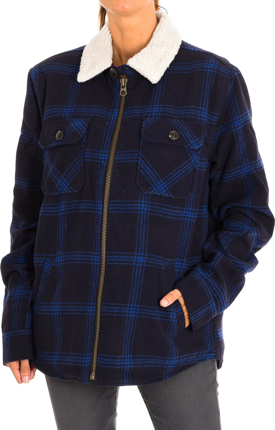 Thumbnail - Wattierte Jacke mit gefütterter Innenseite HFLORENTIN000ML172 woman