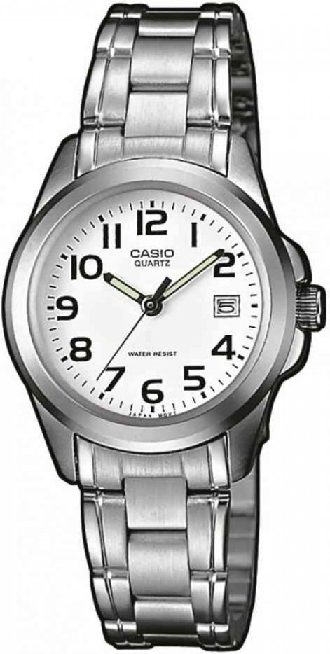 Casio Casio Collection Silber Damen Armbanduhr LTP-1259PD-7BEG