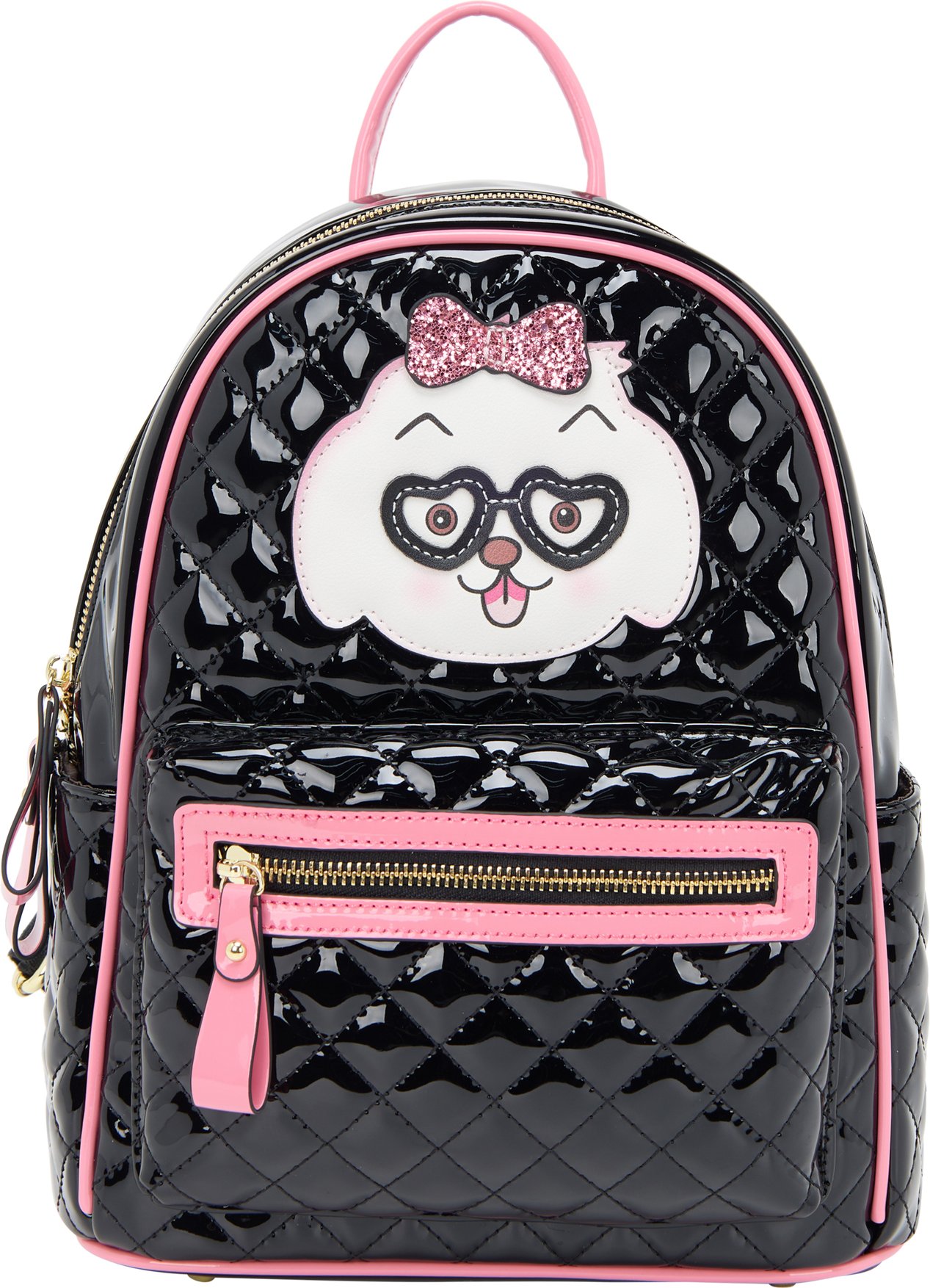 Mymo RUCKSACK RUCKSACK Frauen Schwarz Rosa