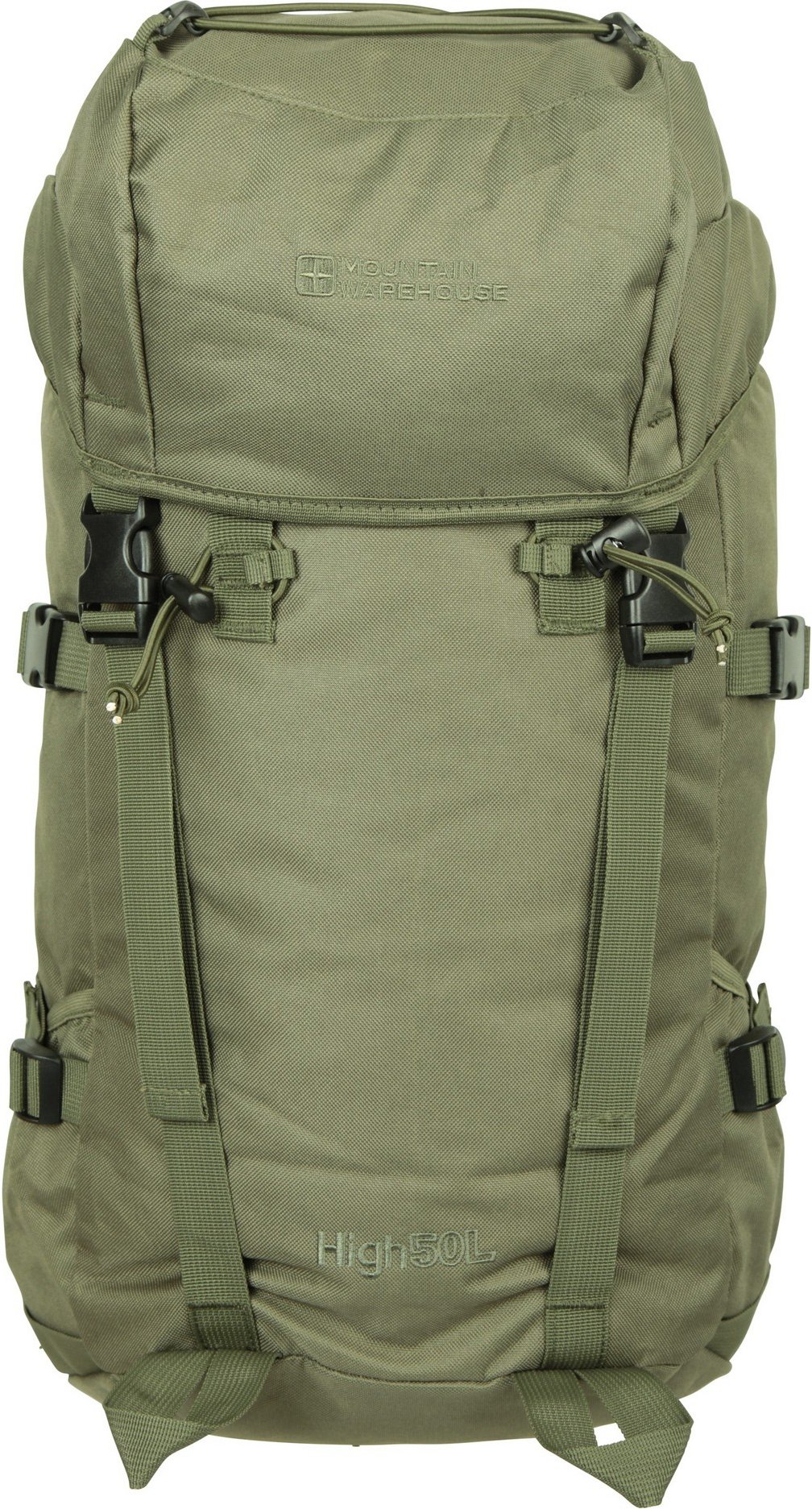 Mountain Warehouse High 50L-Rucksack (Grün)
