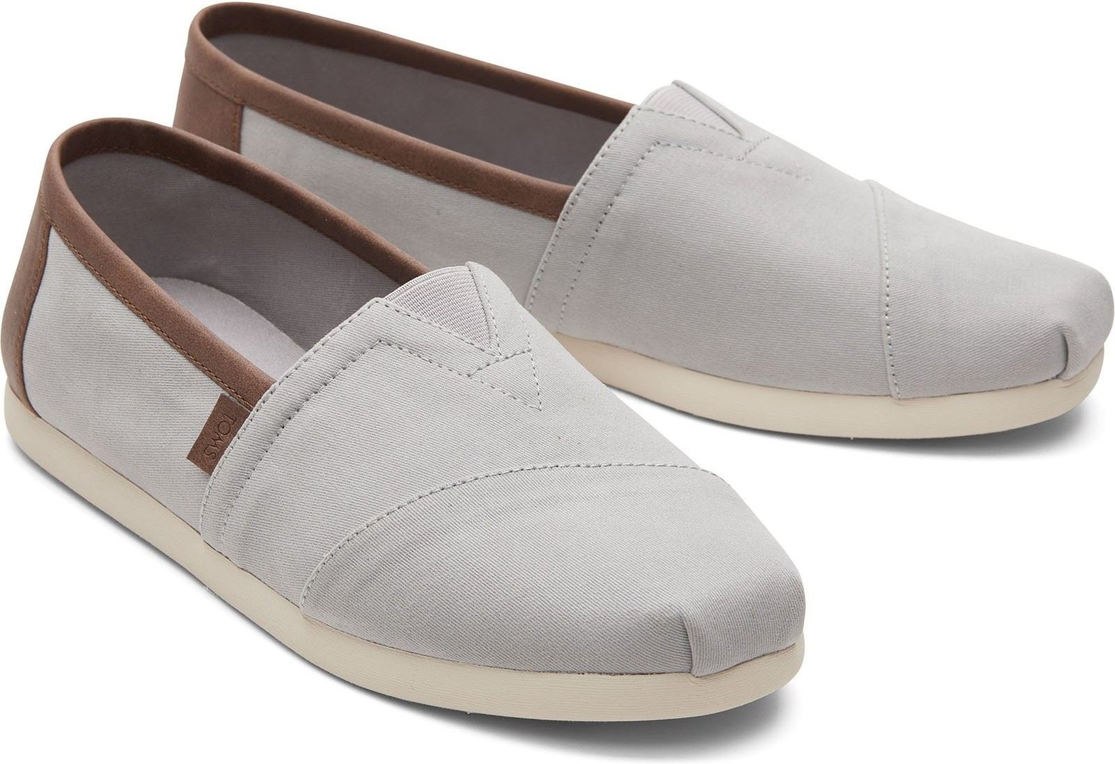 TOMS Alpargata 3.0 Polyester Herren Drizzle Grau Espadrilles