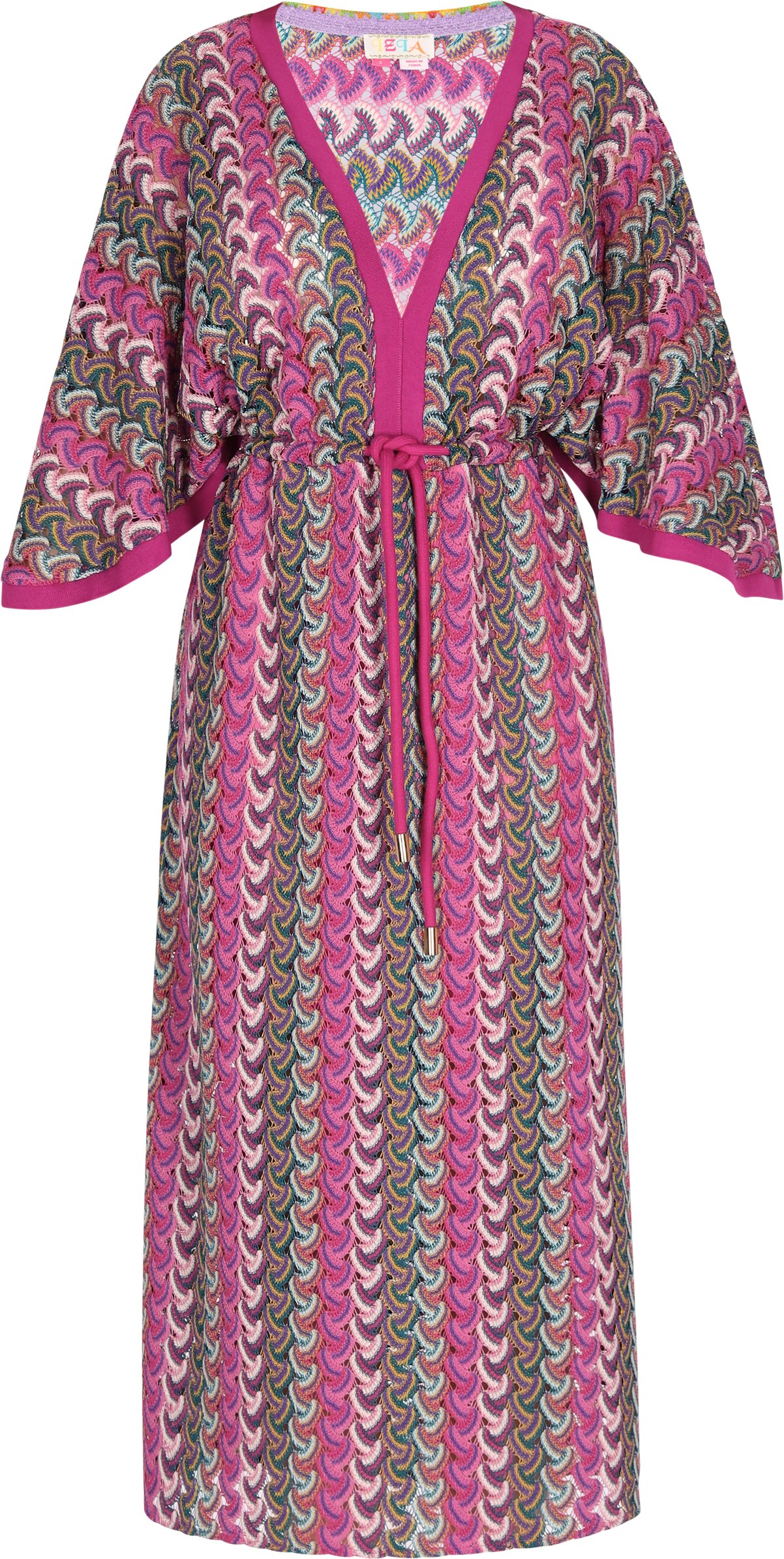 IZIA Kleid Damen Rosa Mehrfarbig