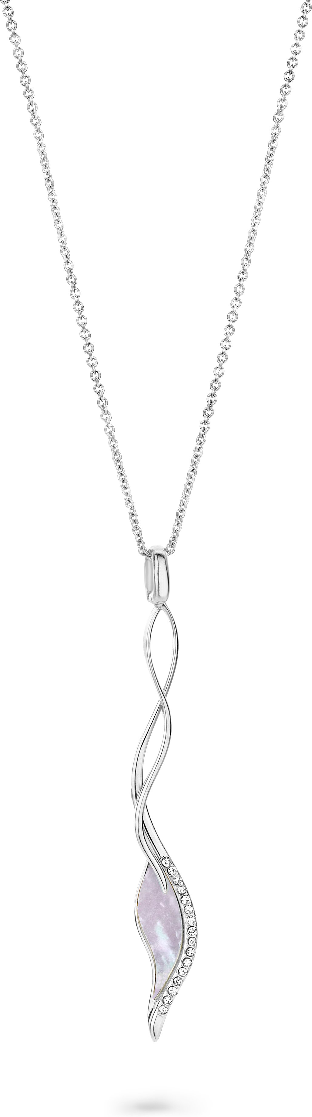 Orphelia 'Zena' Damenkette mit Anhänger aus 925er Sterlingsilber – Silber ZK-7172