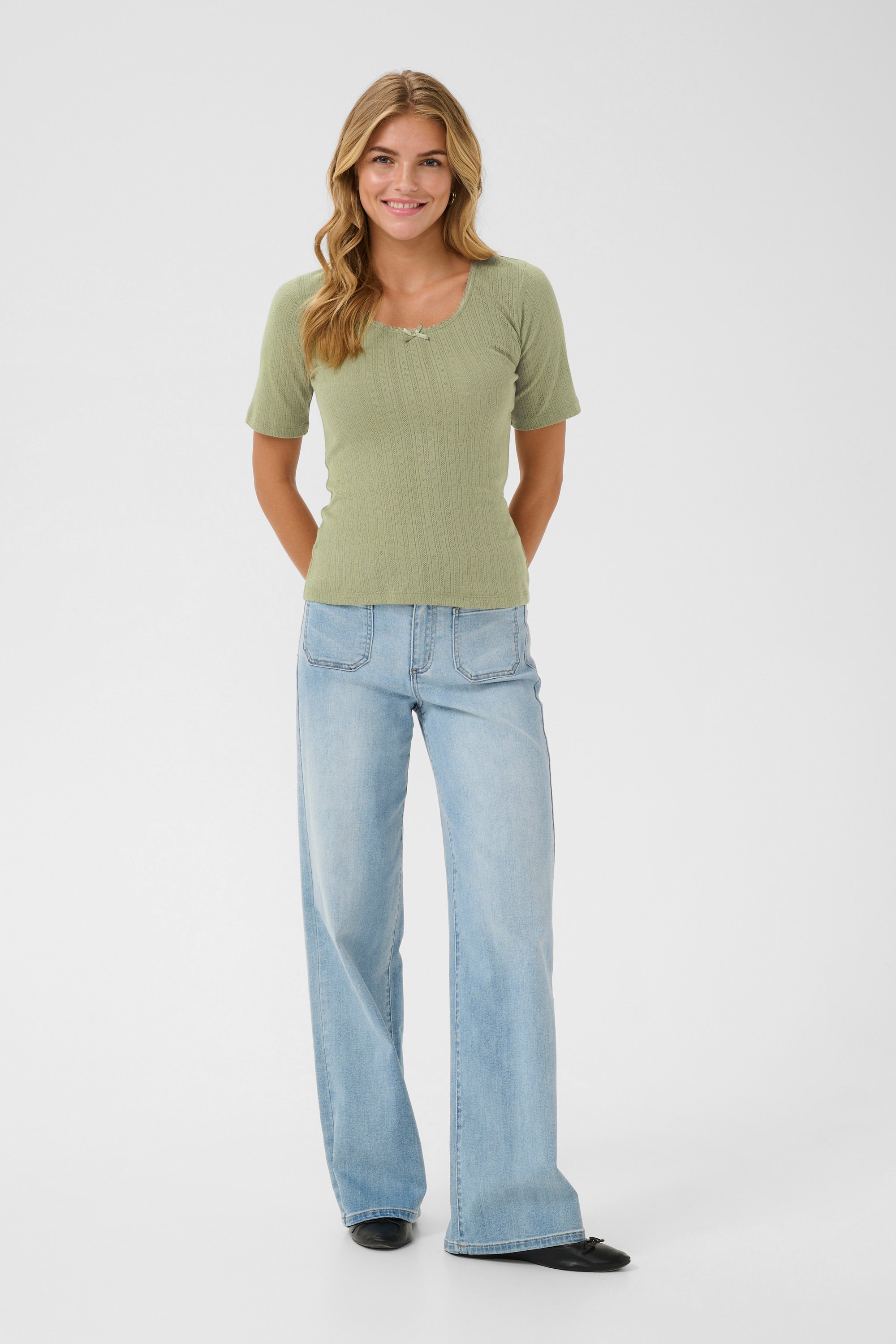 T-shirt Tight fit Oil Green