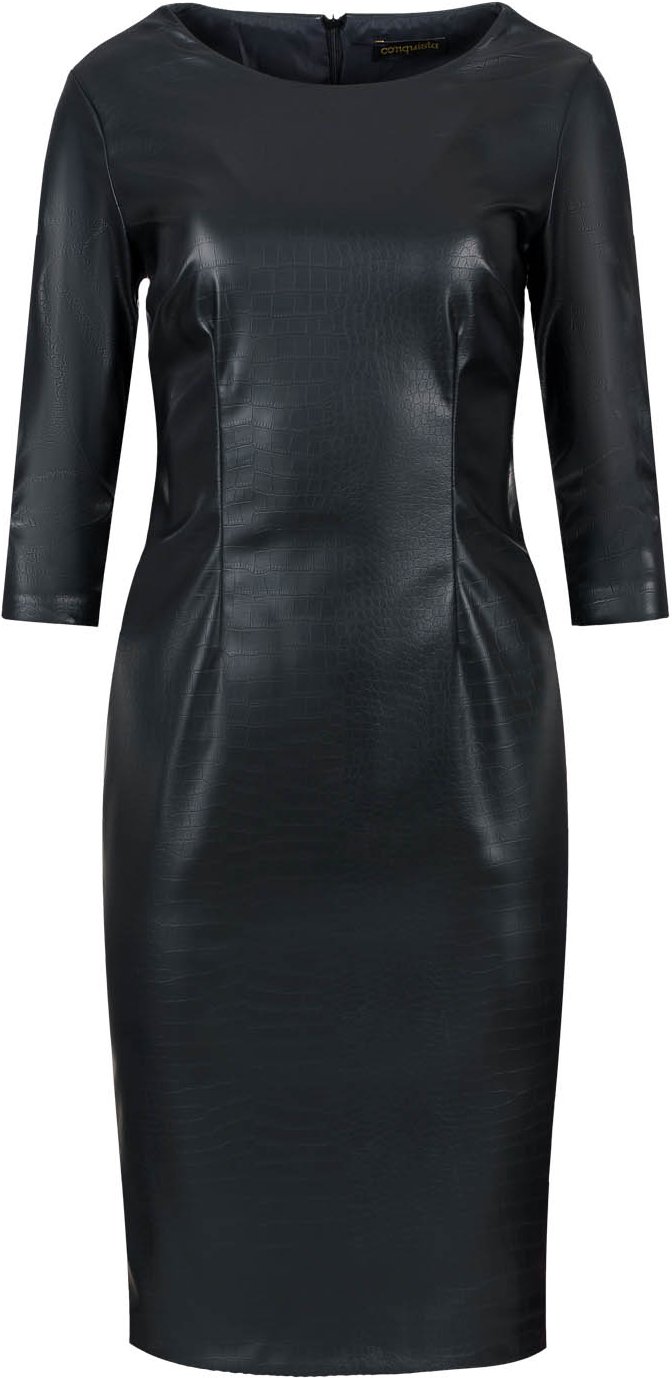 Kleid aus Krokodillederimitat