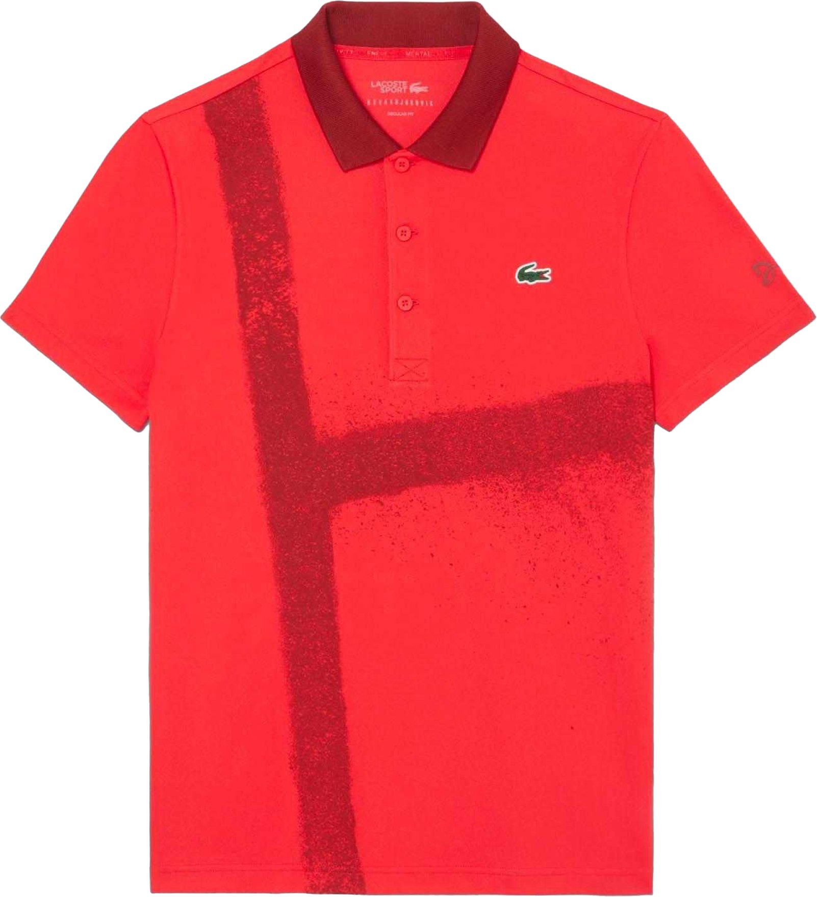 Lacoste - "Novak Djokovic" Poloshirt für Herren, Tennis (Rot)
