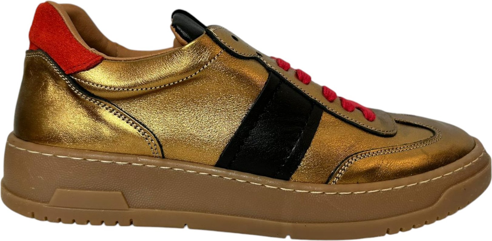Belang Freizeit-Sneaker in Gold Farbe