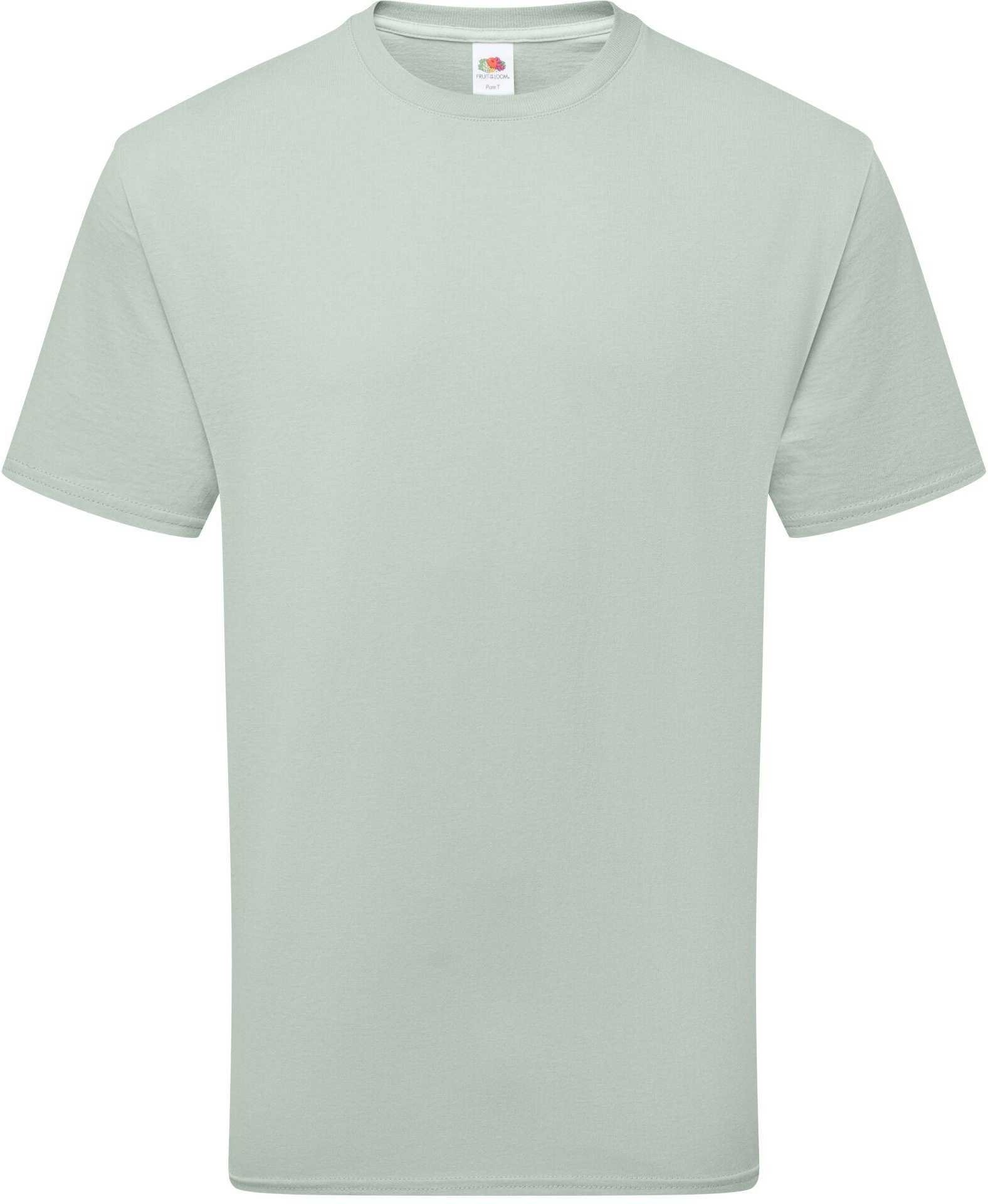 Fruit of the Loom - "Pure" T-Shirt für Herren/Damen Unisex, Baumwolle (Salbei)