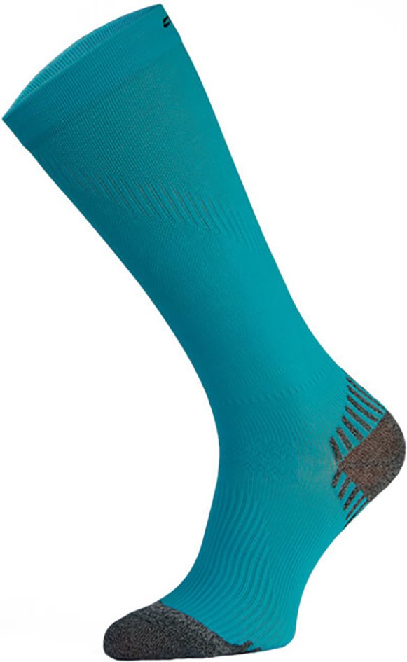 COMODO - 1 Paire Chaussettes Genou Sport Running Contention Homme Femme - Turquoise