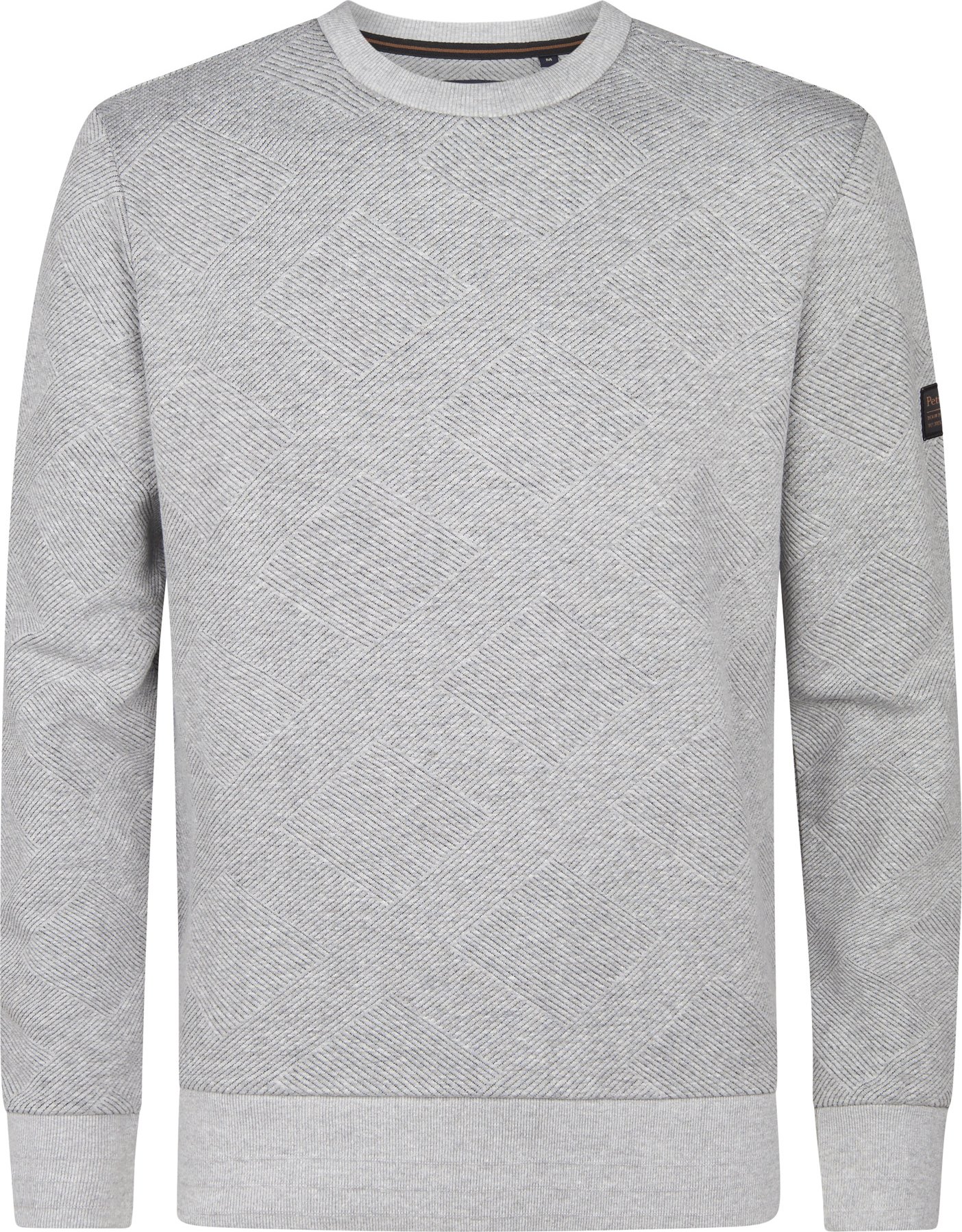 Petrol Industries - Gerippte Sweater Estes Herren - Grau