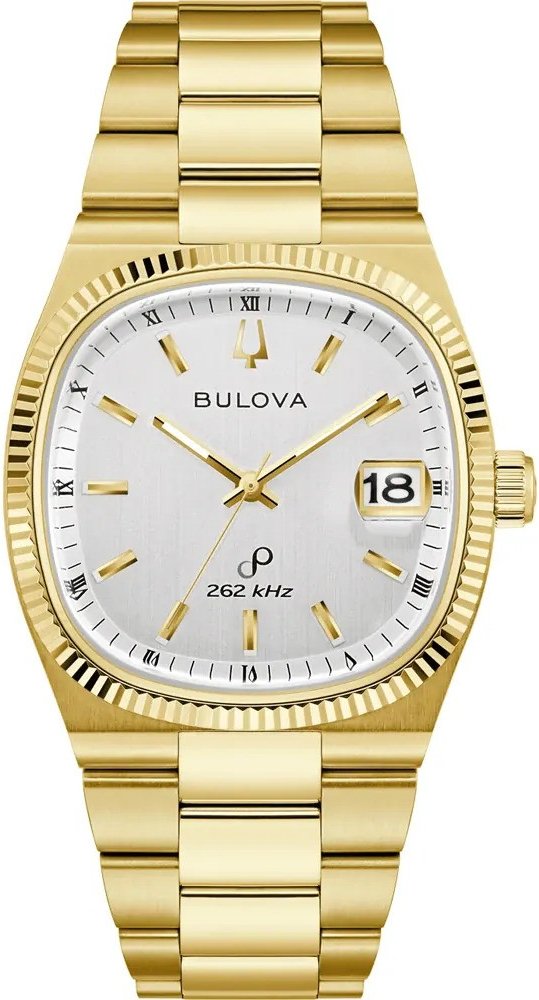 Bulova Super Seville Damen Golduhr 97B223