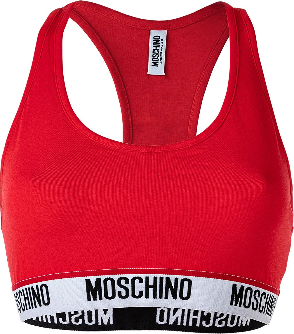 Moschino Bustier Racerback Stretch Baumwolle