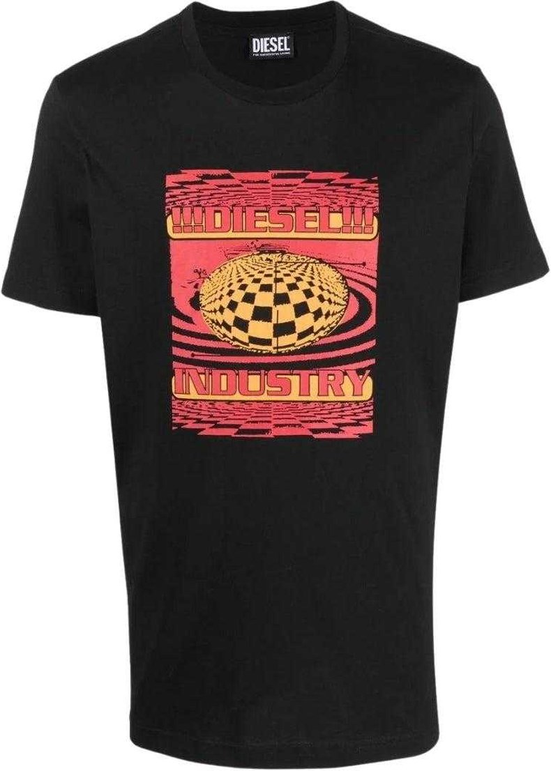 Diesel Unisex Erwachsenen Industrie T-Shirt (Schwarz)